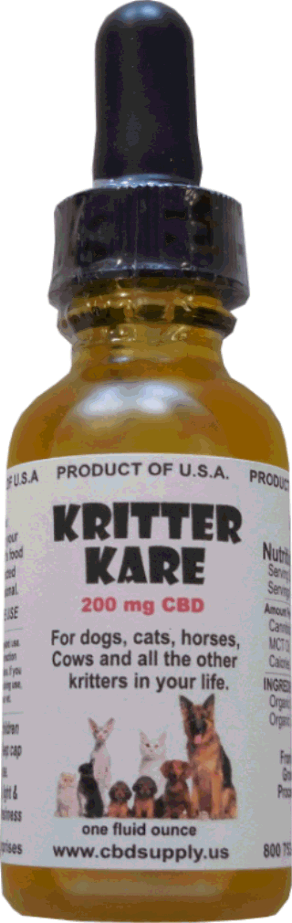 Kritter Kare.  CBD that heals and helps all your pets. $35 free shipping